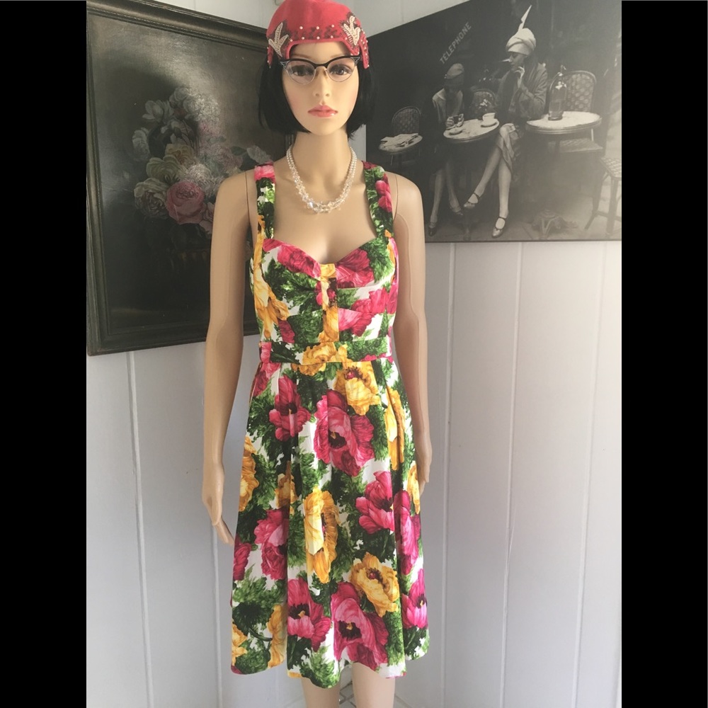 SALE 💃🏻LONDON TIMES PINK FLORAL DRESS SIZE 6